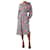 Isabel Marant Etoile Conjunto de blusa y falda de seda con estampado floral negro - talla UK 6  ref.1283079