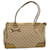 GUCCI GG Canvas Hand Bag Beige Gold Tone 177052 auth 67377  ref.1283137