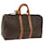 Louis Vuitton Monograma Keepall 45 Boston Bag M41428 Autenticação de LV 67315 Lona  ref.1283175