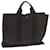 Hermès HERMES Her Line MM Tote Bag Canvas Gray Auth bs12385 Grey Cloth  ref.1283201