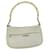 GUCCI Bamboo Hand Bag Leather White Auth 66322  ref.1283208