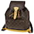 Louis Vuitton Montsouris GM Brown Cloth  ref.1283237