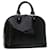 LOUIS VUITTON Epi Alma PM Hand Bag Enamel Noir Electric M4032N LV Auth 67309 Black  ref.1283281