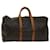 Louis Vuitton Monogram Keepall 50 Boston Bag M41426 LV Auth tb842 Cloth  ref.1283284