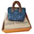 Louis Vuitton Bolso Speedy bandolera 25 Pillow Econyl en azul marino. Sintético  ref.1283389