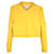 Chanel Jaqueta Acolchoada Brilhante Amarelo Poliamida  ref.1283391