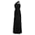 Robe longue en dentelle noire à une épaule Roberto Cavalli  ref.1283400