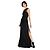 Roberto Cavalli One-Shoulder Schwarzes Spitzenkleid - Ansicht 2