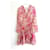 Giambattista Valli Spring 2019  Floral Silk Dress Pink  ref.1283412