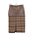 Autre Marque wrap wool skirt Brown  ref.1283433