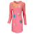 Autre Marque Marni Pink Candy Washed Crepe Satin Dress Viscose  ref.1283470
