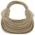 Bottega Veneta – Minitubular-Tasche aus hellbeige gefüttertem Leder mit Knoten  ref.1283515