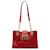 Red Gucci Guccissima Padlock Shoulder Bag Leather  ref.1283568