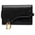 Llavero Saddle de cuero Dior negro  ref.1283595