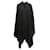 Capa xale de lã Chanel preta tamanho O/S Preto  ref.1283602