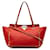 Bolso satchel Red Valentino Rockstud Roja Cuero  ref.1283603