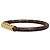 Twist Bracciale Louis Vuitton Monogram Brasserie LV Confidential marrone - vista 2