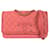Mittelgroße rosafarbene Chanel Caviar CC Filigran-Umhängetasche Pink Leder  ref.1283667