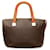 Céline Brown Celine Macadam Handbag Leather  ref.1283687