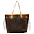 Borsa tote marrone Louis Vuitton Monogram Neverfull MM Pelle  ref.1283689