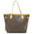 Braune Neverfull MM-Einkaufstasche mit Louis Vuitton-Monogramm Leder  ref.1283747
