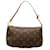 Brown Louis Vuitton Monogram Pochette Accessoires Shoulder Bag Leather  ref.1283758