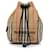 Brown Burberry Phoebe Icon Stripe Nylon Drawstring Pouch Synthetic  ref.1283768
