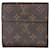 Brown Louis Vuitton Monogram Folding Wallet  ref.1283775