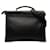 Bolso satchel Fendi Peekaboo de ajuste icónico negro Cuero  ref.1283782