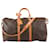 Louis Vuitton Keepall Bandoulière Monogramm 50 M41416 Braun Leder  ref.1283815