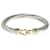 David Yurman Cable Buckle Bracelet in 14k yellow gold/sterling silver Silvery Metallic Metal  ref.1283850