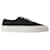 Autre Marque Lace Up Sneakers - Maison Kitsune - Cotton - Black  ref.1283866