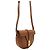 Céline Celine Small Besace 16 Borsa in Pelle Marrone - vista 4