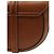 Céline Celine Small Besace 16 Borsa in Pelle Marrone - vista 6