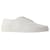 Autre Marque Lace Up Sneakers - Maison Kitsune - Cotton - White  ref.1284008