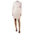 Brunello Cucinelli Beige cashmere v-neck dress - size L  ref.1284065