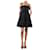 Burberry Black tulle corset mini dress - size UK 6 Polyamide  ref.1284083