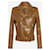 Givenchy Biker jackets Mustard Leather  ref.1284091