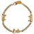 Céline Celine Gold Horse Carriage Chain Bracelet Golden Metal Gold-plated  ref.1284137