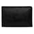 Tiffany & Co Pochette Tiffany en cuir texturé noir Veau façon poulain  ref.1284159