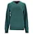 Tommy Hilfiger Jersey de lana de cordero con cuello en V para hombre Verde  ref.1284200