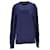 Suéter masculino Tommy Hilfiger de lã com gola redonda em lã azul  ref.1284216