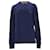 Suéter masculino Tommy Hilfiger em caxemira azul de algodão Pima  ref.1284222