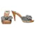 Dolce & Gabbana High heels Blau Leinwand  ref.1284294