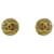 Timeless Chanel COCO Mark Dourado Banhado a ouro  ref.1284322