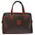 Céline CELINE Macadam Canvas Hand Bag PVC Brown Auth bs12370  ref.1284347