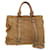 Miu Miu Hand Bag Leather 2way Beige Auth bs11993  ref.1284392