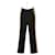 Saint Laurent Straight wool pants Black  ref.1284431