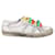Saint Laurent Court-Sneaker aus Leder Weiß  ref.1284436