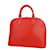 Louis Vuitton Alma Rosso Pelle  ref.1284487